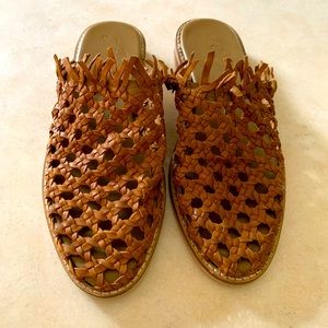 Free People Soft Leather Huarache Sandals